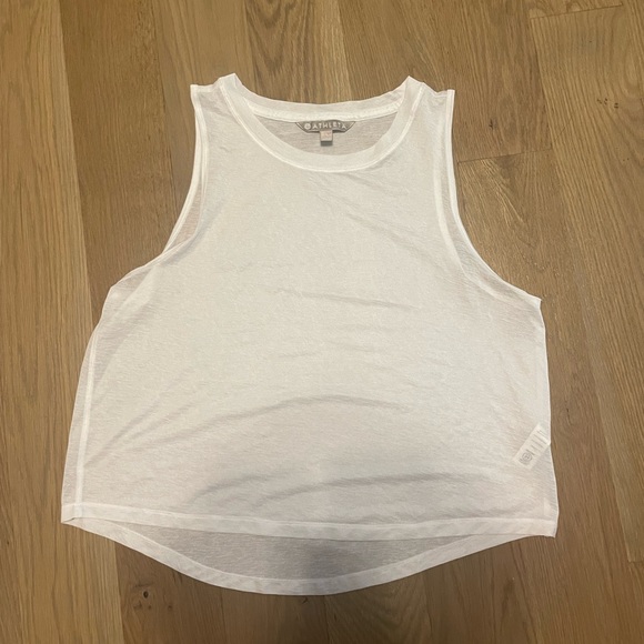 Athleta Tops - Athleta Womens Top Size medium white Sleeveless Tank